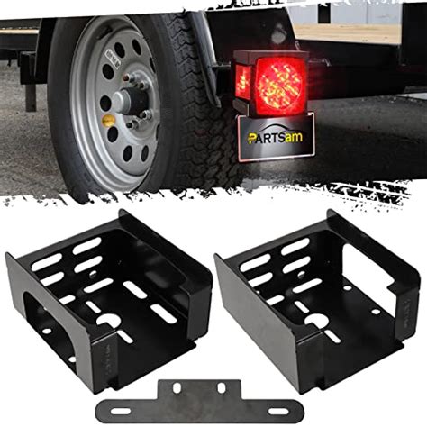 steel box trailer lights|trailer lights with mounting brackets.